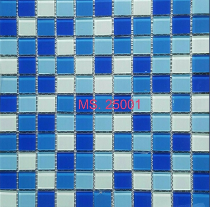 Gạch Mosaic Thủy Tinh MS 25001