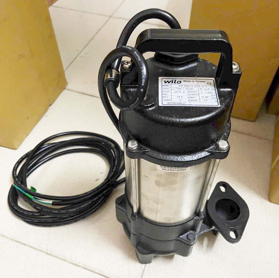 Máy bơm chìm không phao Wilo VP 50/13-075-V-1 1hp